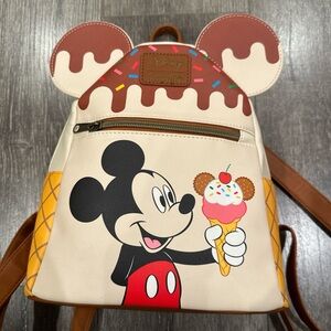 Disney Loungefly Ice Cream Backpack